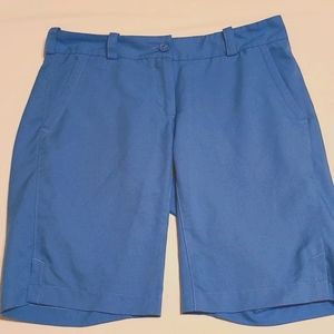 Nike Drifit Golf Shorts Size 6 Blue